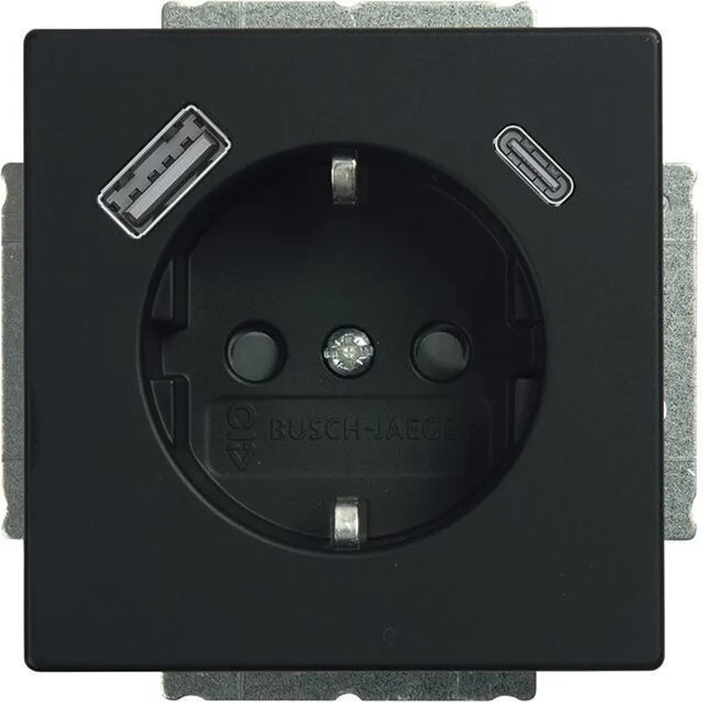 Busch-Jaeger Prise SCHUKO 20 EUCB2USBAC-885 avec USB A et C 2CKA002011A6312 - 4