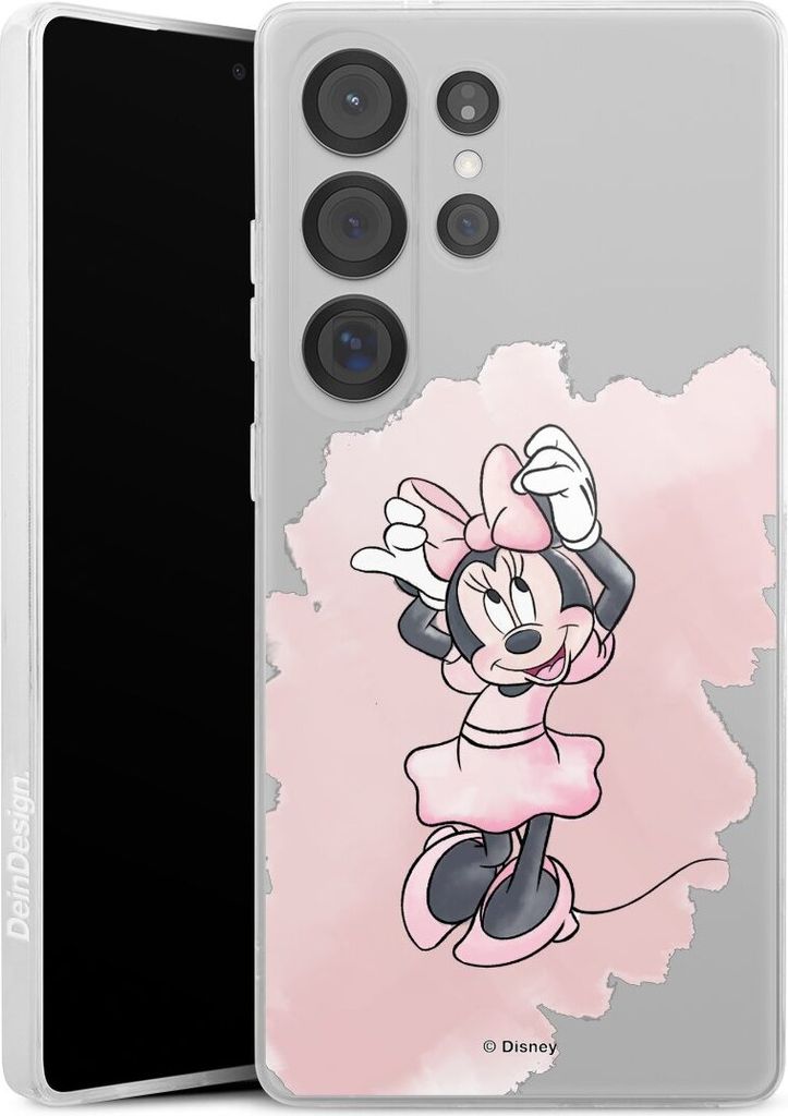 DeinDesign Slim Hülle für Samsung Galaxy S25 Ultra Silikon Case Ultra Dünn Handyhülle Disney Mickey & Minnie Mouse Motiv ohne Hintergrund