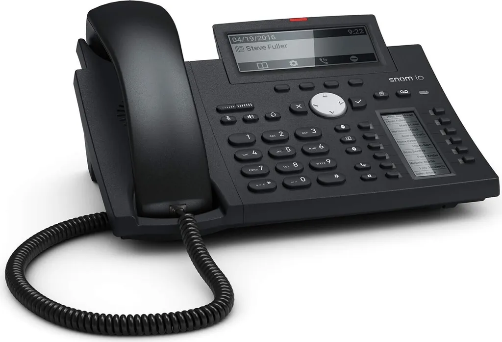 Poste Téléphonique VoIP Snom D345 pour Standardiste et Bureaux Modernes