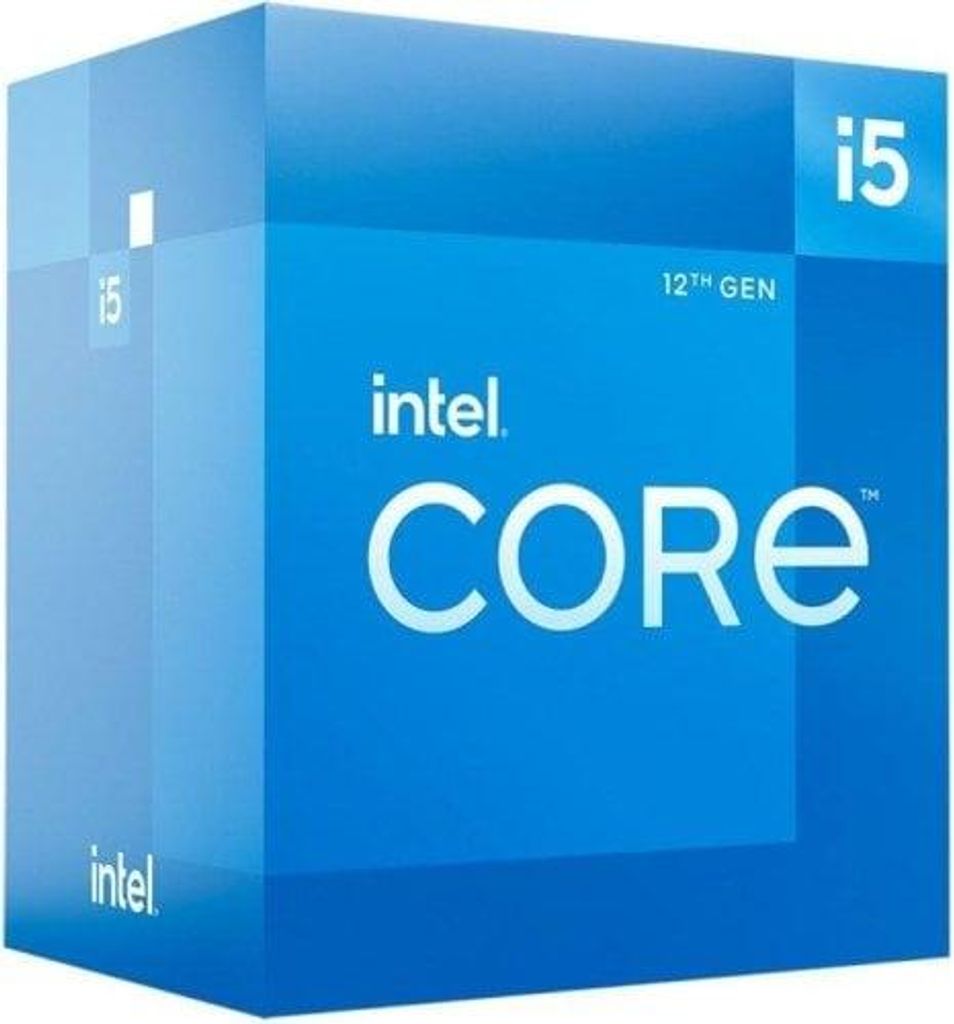 Intel Core i5-12400F, Intel Core i5, LGA 1700, Box, Intel, i5-12400F, 64-Bit