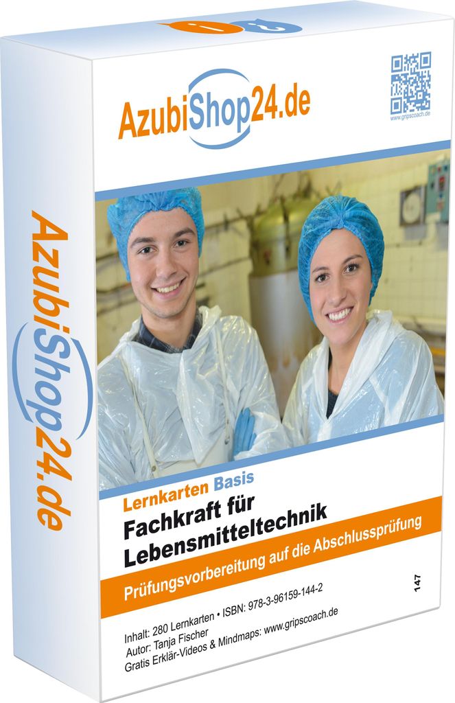 AzubiShop24.de Basis-Lernkarten. Fachkraft für Lebensmitteltechnik