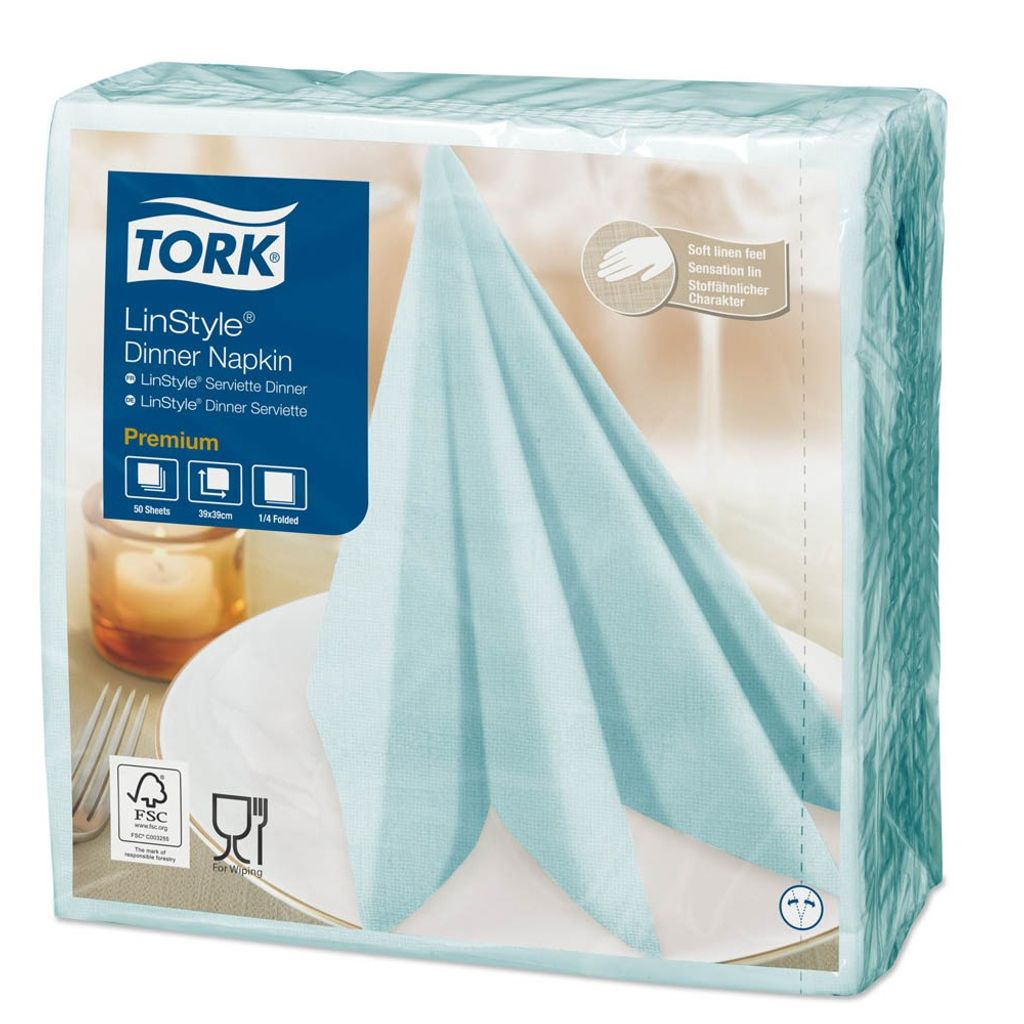 Tork 478880 Papierserviette Aqua-Farbe 50 Stück(e) (478880)