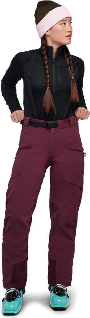 W Dawn Patrol Pants, Blackberry, XL, Women, Women's Outerwear Bottoms, Black Diamond