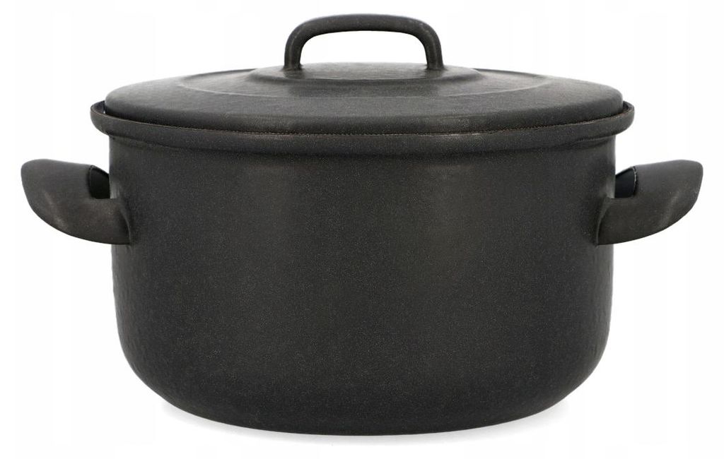 Emaille-Topf mit Deckel 16 cm 1,5 l Universal-Kochtpfe