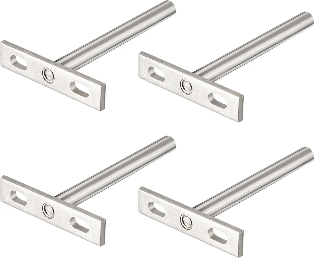 Support d'étagère invisible pour tablette murale en bois - Lot de 10