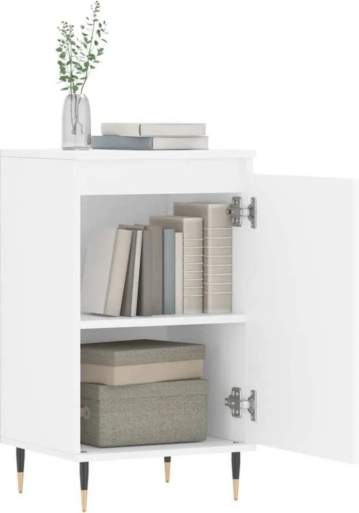 Madie Bianche 2 Pezzi 40x35x70 cm vidaXL | Arredo Casa Contemporaneo - 4