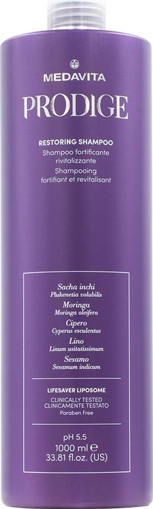 Medavita Prodige Restoring Shampoo 1000ml - shampoo Immagine del prodotto 