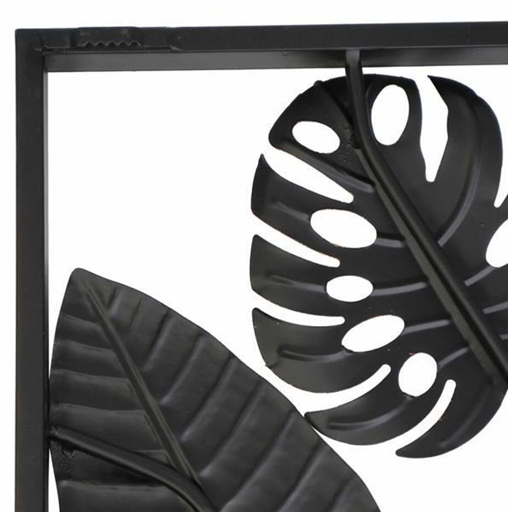3D Wandbild "Blätter" aus Metall, 90x45 cm, Metallbild, Produktbild 5