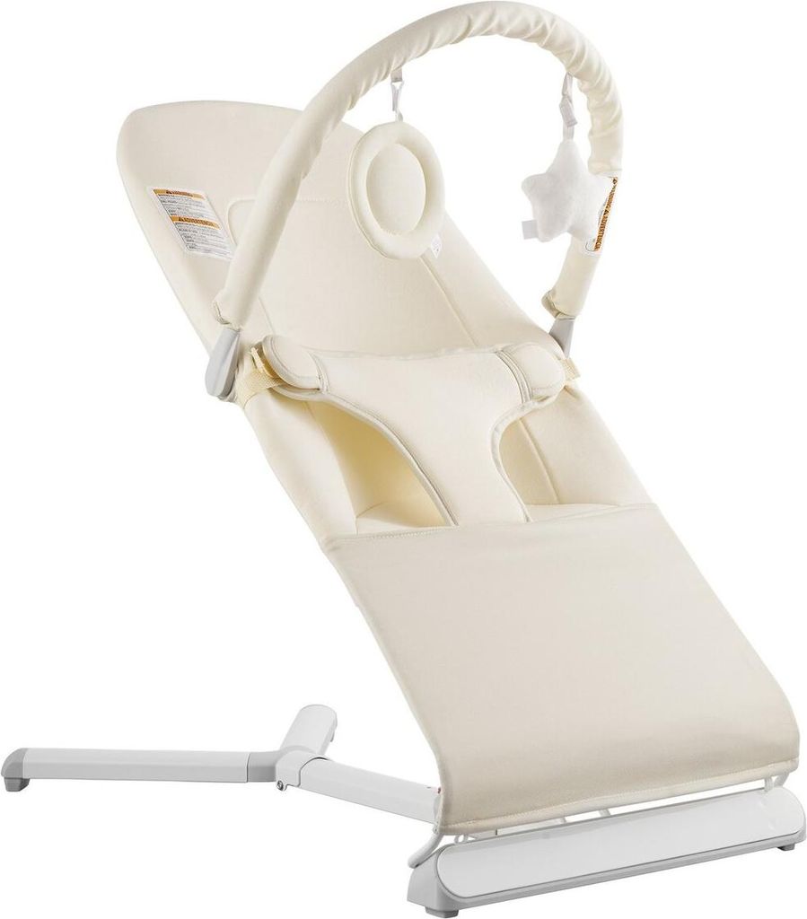 Babywippe Klappbarer Wippensitz für Babys von 0 bis 9 Monaten mit Spielzeugstange