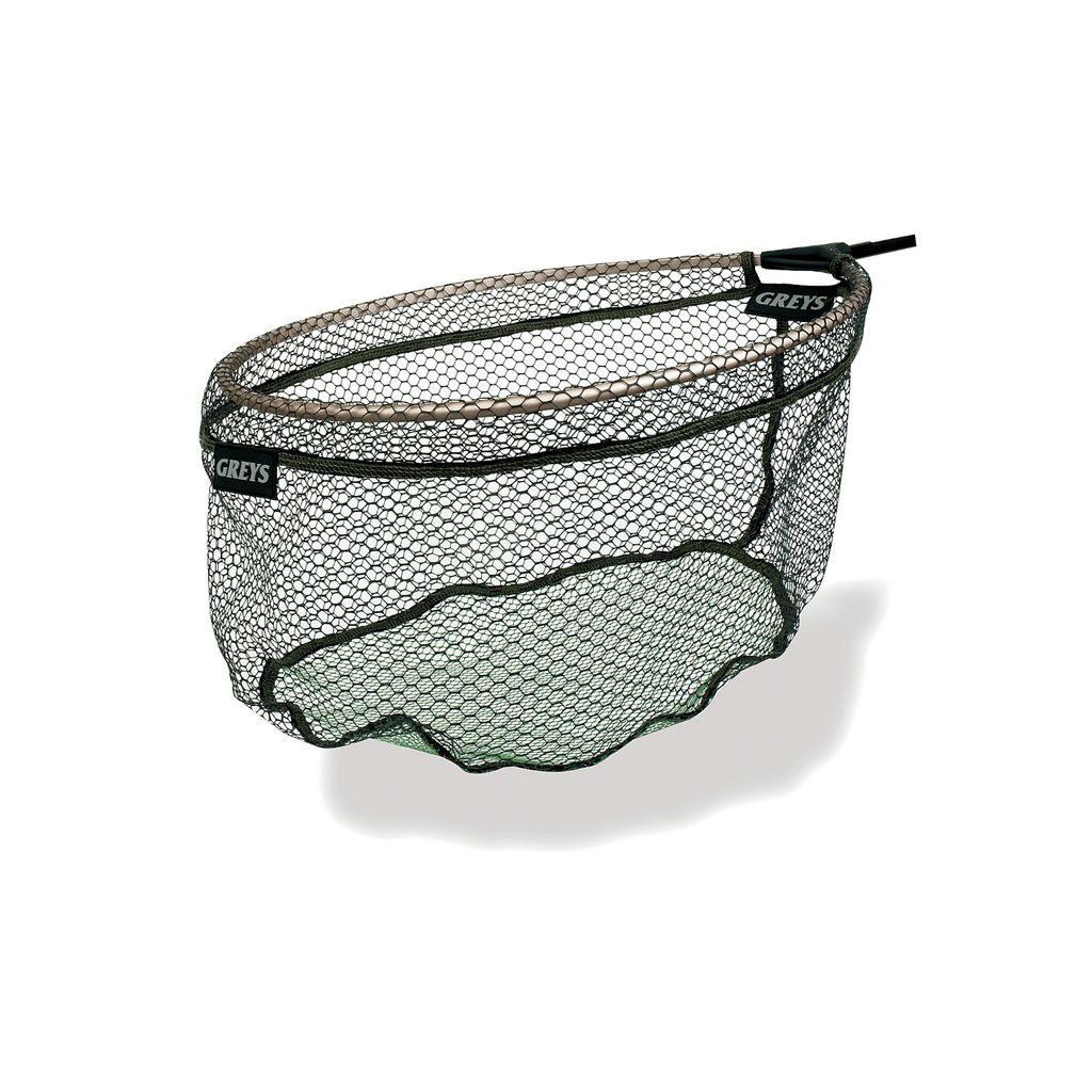 GREYS Rubber Spoon Dual Mesh , 45cm, Karpfen Angelkescher, 1325910