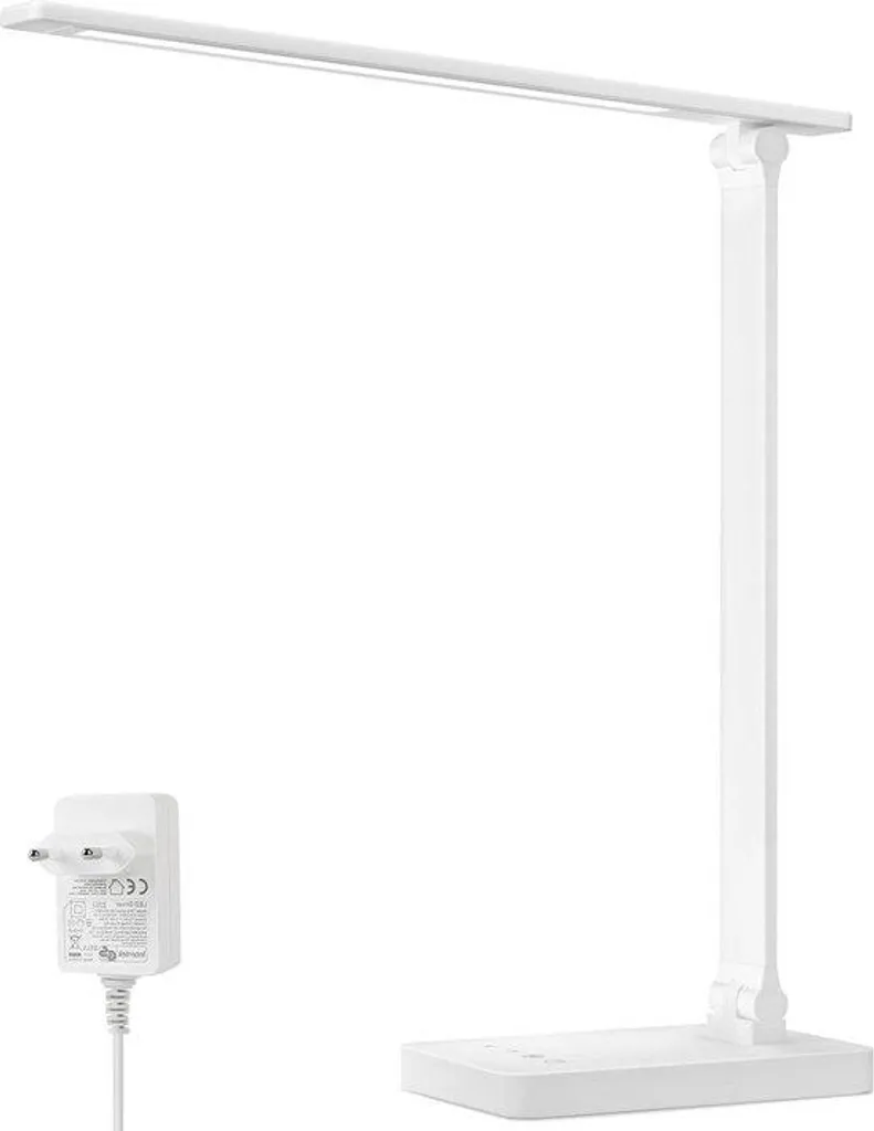 Lampe LED de table haute luminosité - Coloris blanc - Format compact