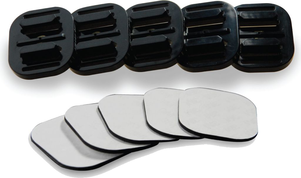 HD PRO 2 Universalhalterung/Montageplatte inkl. 3M Klebepads (je 5 Stk.)
