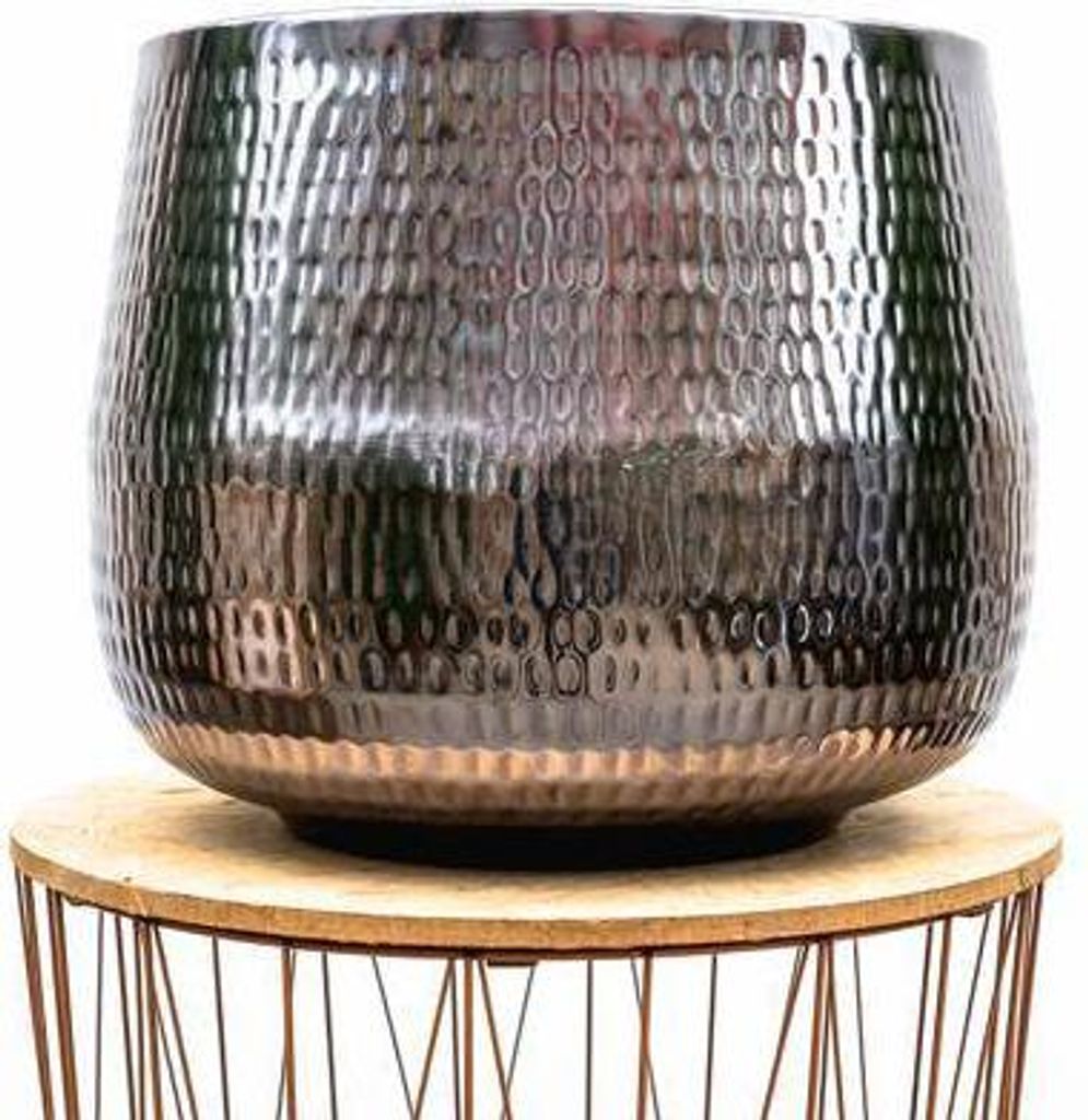 Pflanzkübel Blei 29cm x 24cm für Innen und Außen Pflanztopf Übertopf Blumentopf