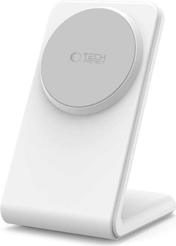 Tech-Protect QI15W-A38 MagSafe Kabelloses Ladegerät - Weiß