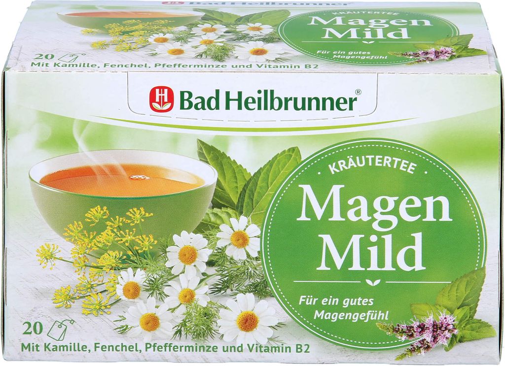 Bad Heilbrunner Tè Benessere Stomaco Mite in bustina Immagine del prodotto 