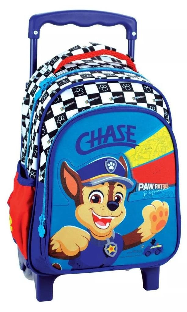 Paw Patrol Chase Racing Rollender Kindergarten Rucksack,