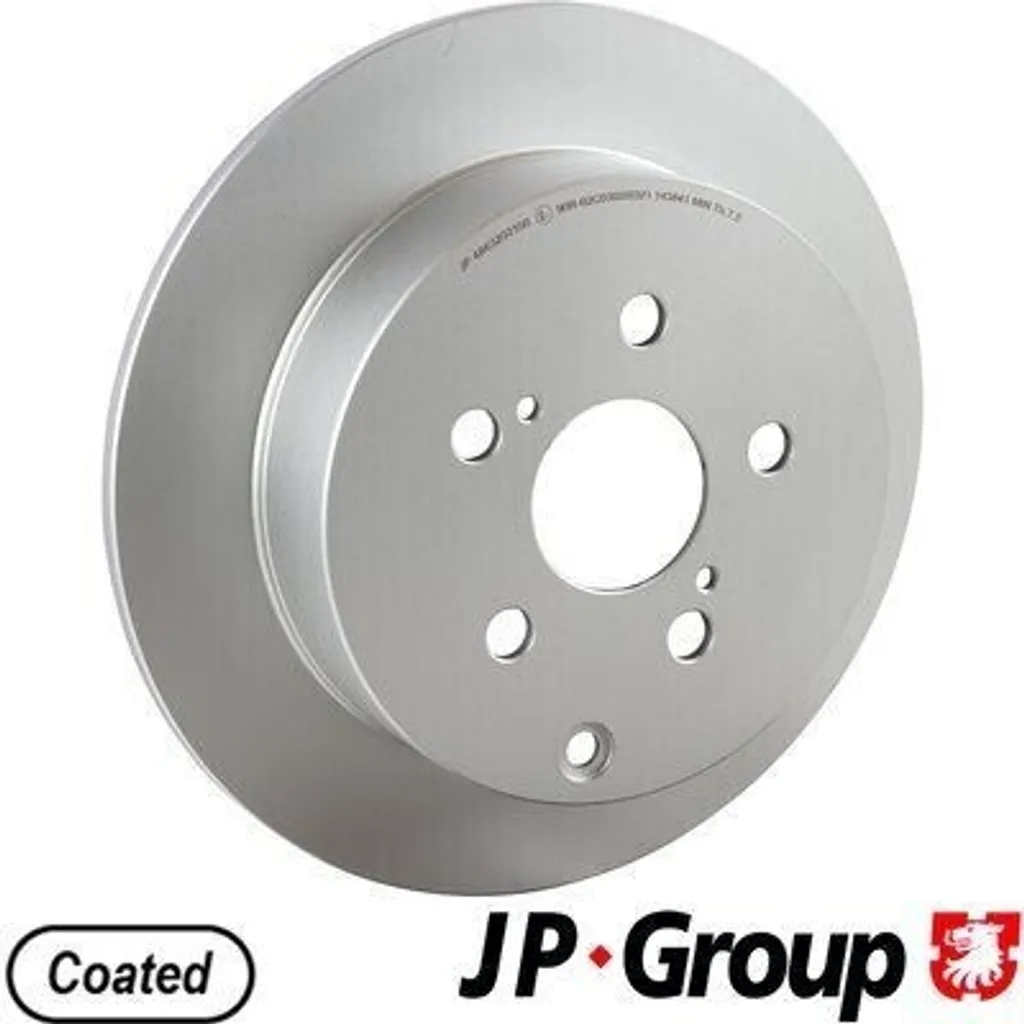 Disque de frein anticorrosion OE 4243120390 pour essieu arrière