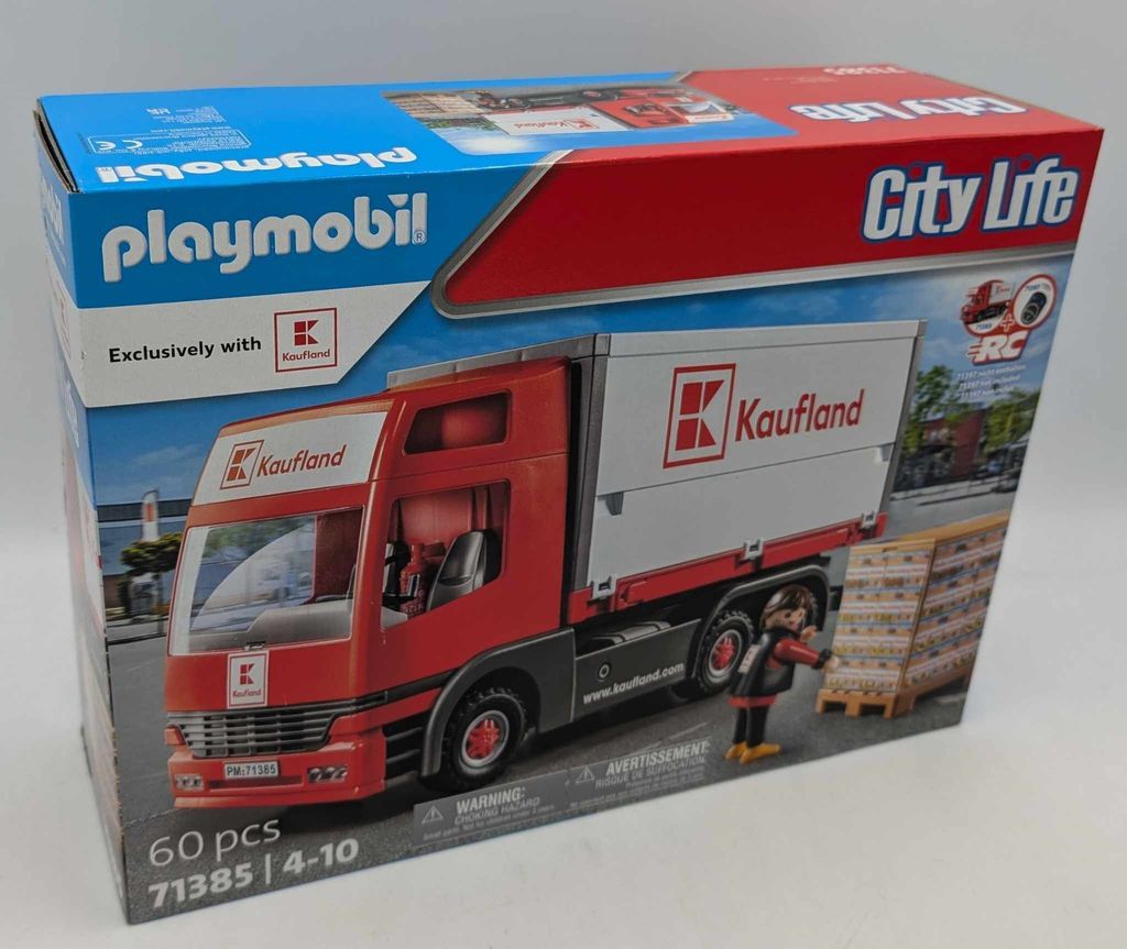 PLAYMOBIL Kaufland 71385 Container-LKW Produktbild 