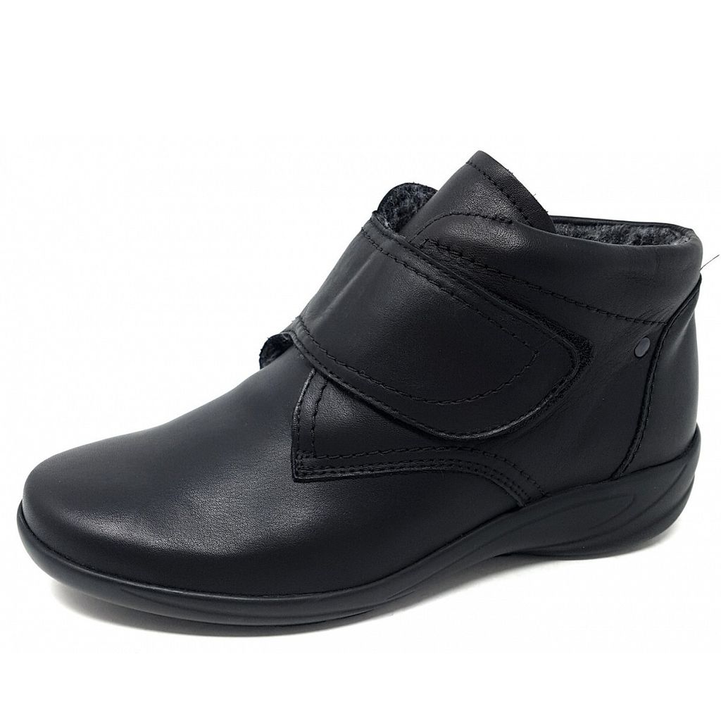 Semler Birgit Weite H Klettstiefel Schwarz