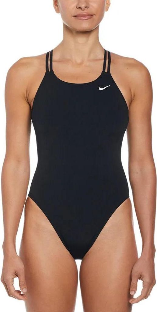 Nike Swim Hydrastrong Solids Spiderback Badeanzug Schwarz US 34 Frau Schwarz US 34