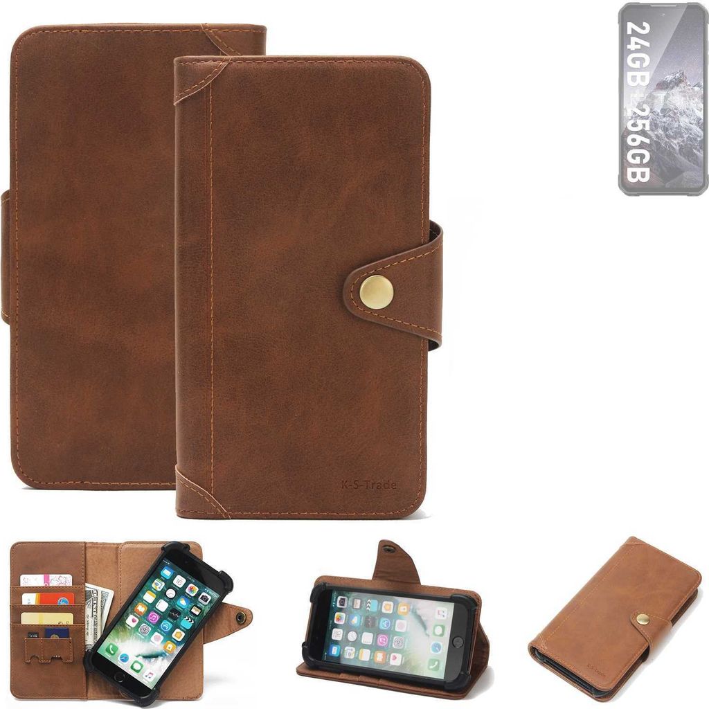 K-S-Trade Handyhülle kompatibel mit iiiF150 Air1 Ultra+ Schutz Hülle Walletcase Bookstyle Tasche Case Handytasche Wallet Flipcase Cover Polyureth...