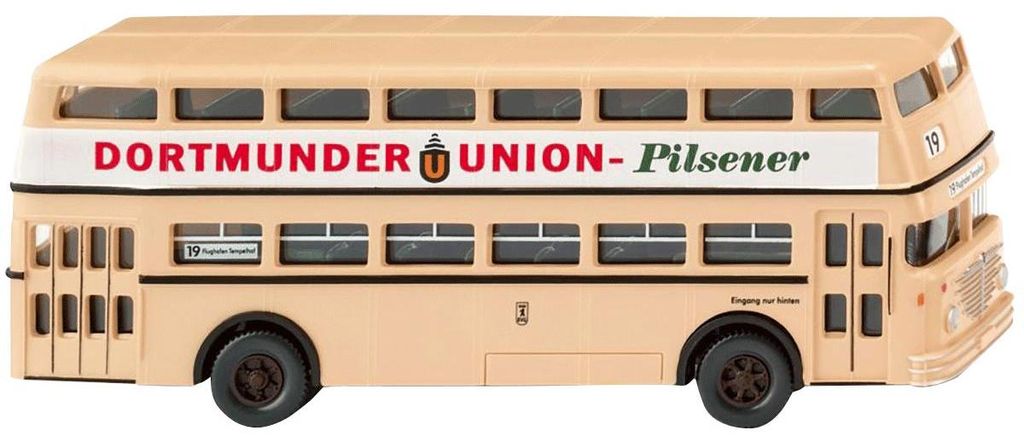 Wiking Büssing Doppeldeckerbus D2U – Dortmunder Union 072206