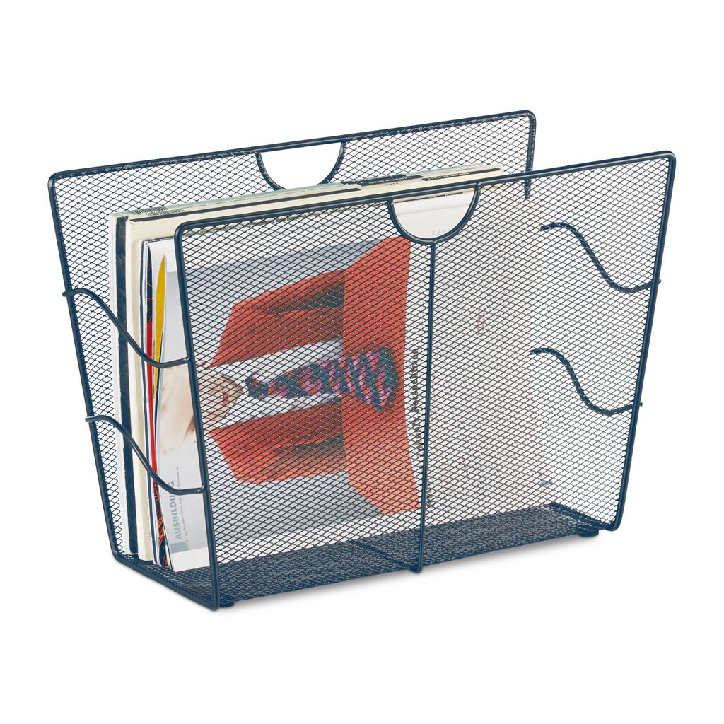 Lectuurbak - stehend - 27 x 39,5 x 17 cm - modern - Metall - anthrazit