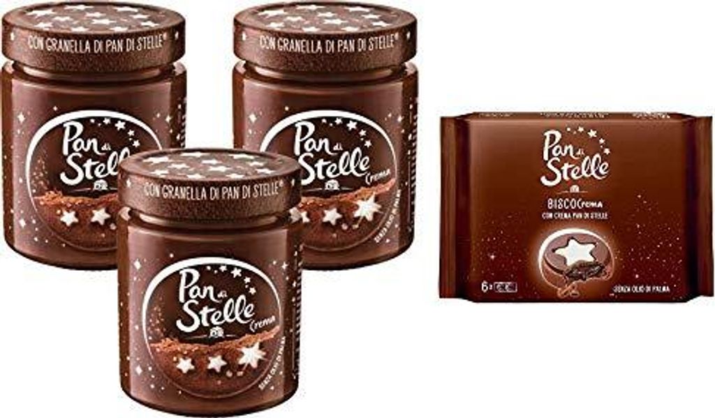 3x Pan di stelle Crema Spalmabile Haselnuss Streichfähige Produktbild 