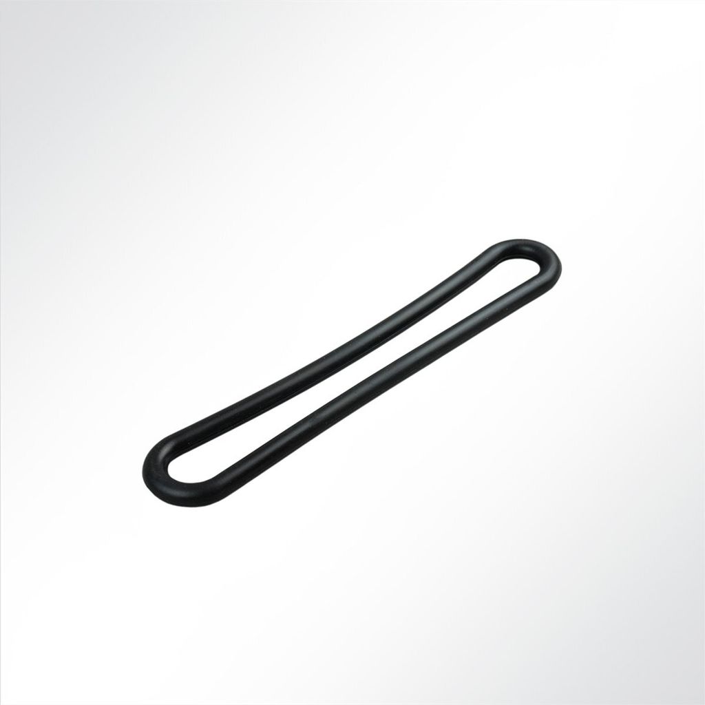 Lysel Gummispannringe EPDM 400mm Gummi Spannring Anhänger Plane Spanngummi schwarz (100 Stück)