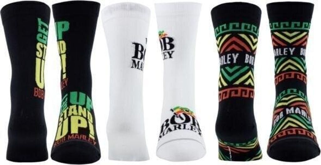 Bob Marley 3 Pack Womens One Size Socken