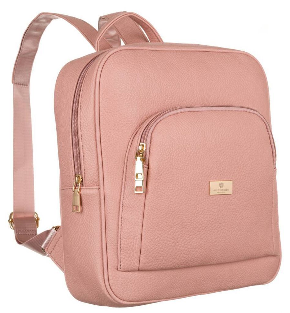 Peterson | Geräumiger Damenrucksack aus ökologischem Leder