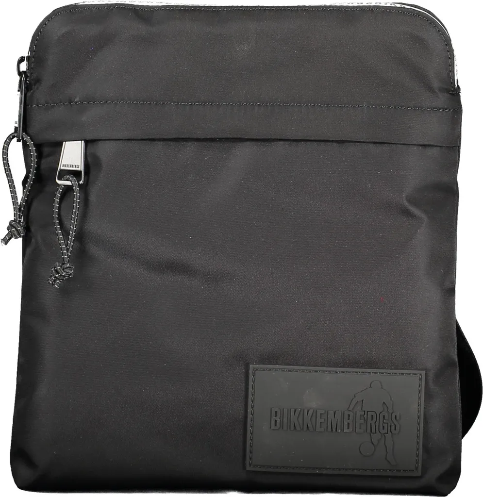Petit Portefeuille Noir Homme Bikkembergs Accessoire de Mode Urbaine