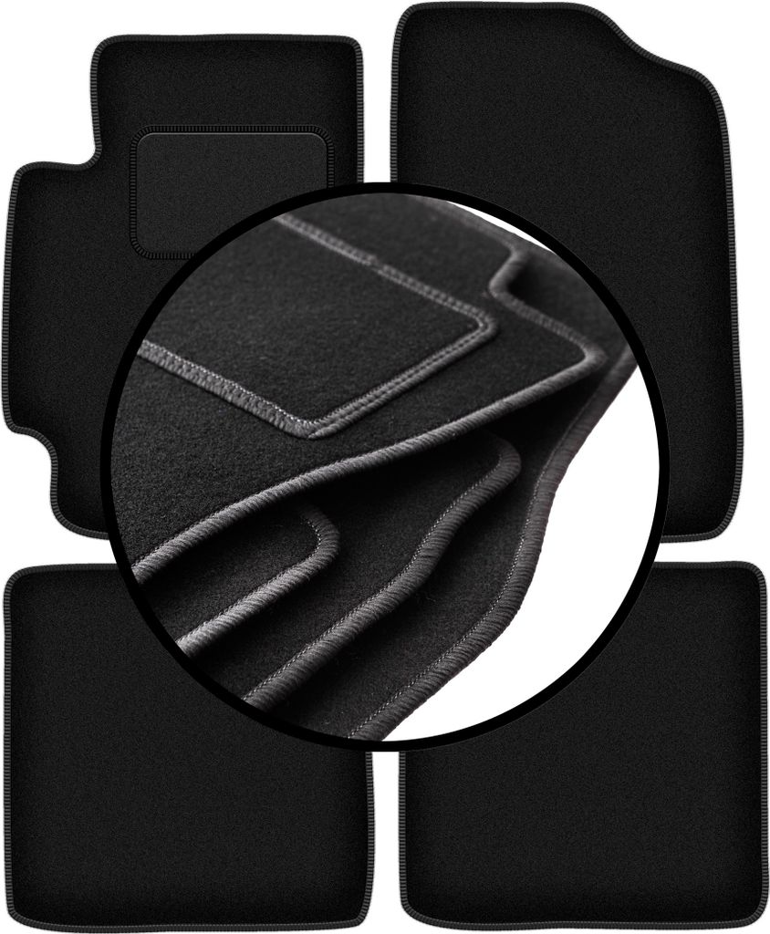 Komplettset Veloursmatten für: Toyota Avalon I Limousine (1994-1999)