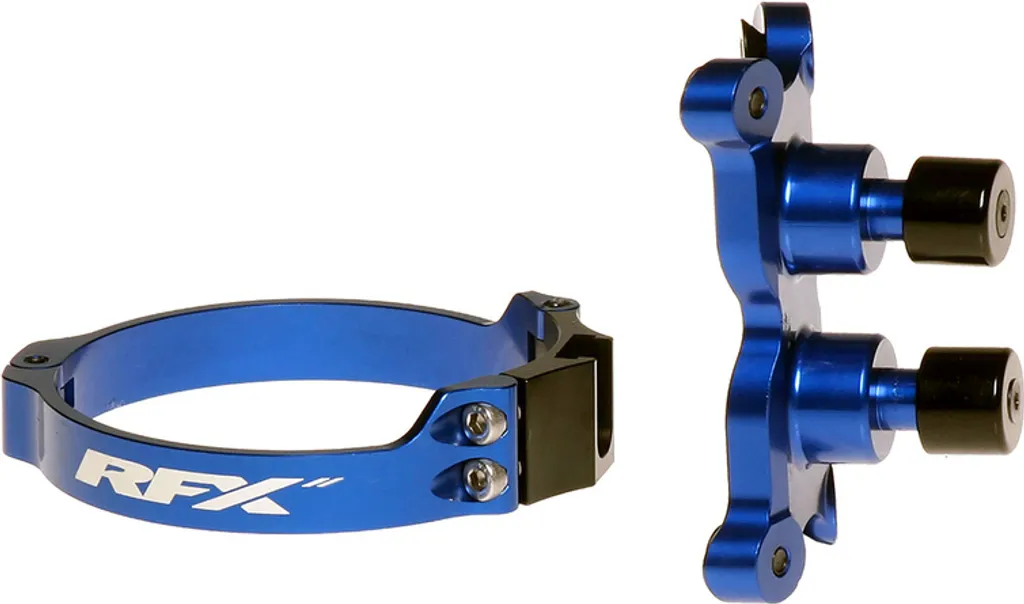 Contrôle de traction RFX Pro 2 double bouton bleu pour Yamaha YZ YZF