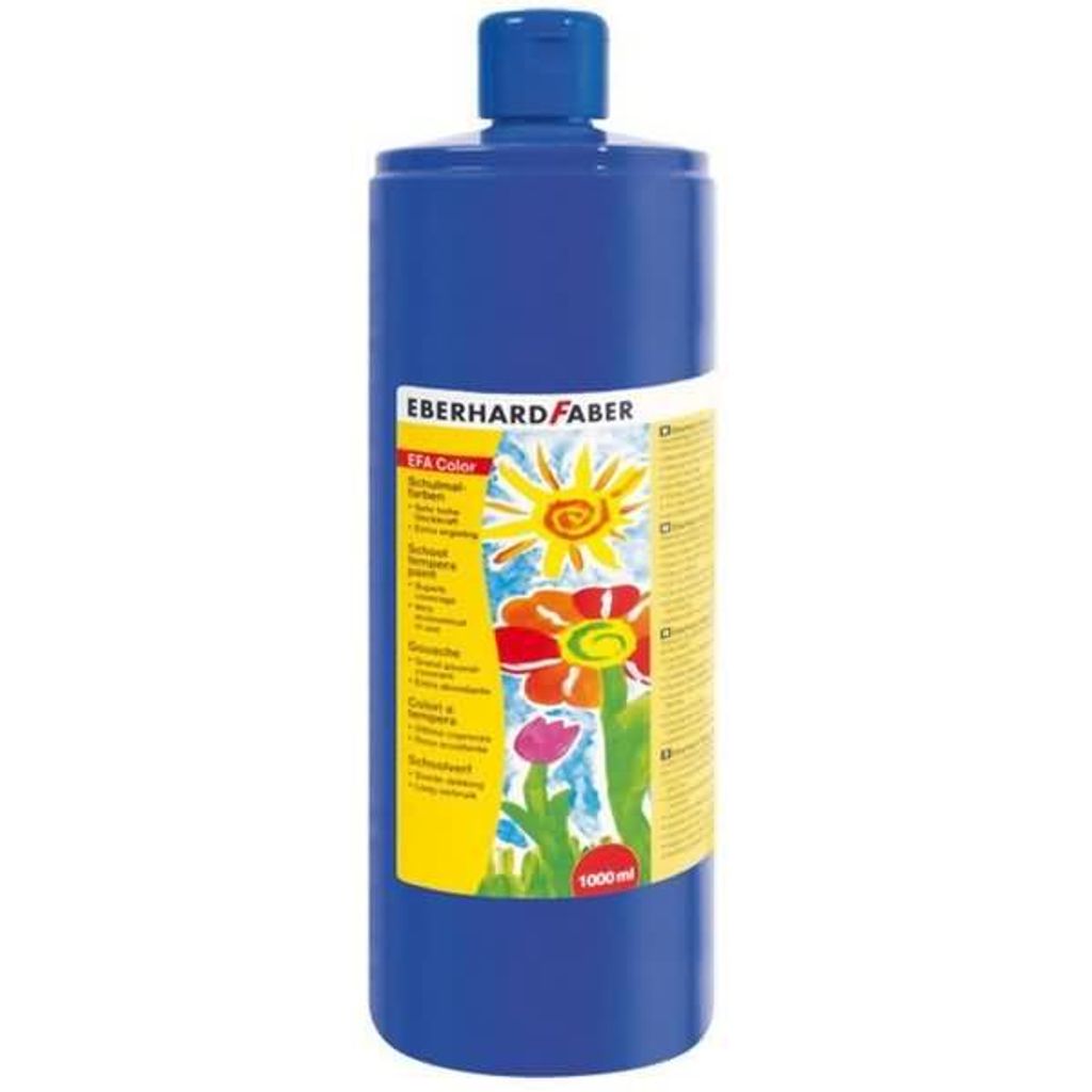 Eberhard Faber 575051 Schulmalfarbe EFA Color 1000ml kob.blau