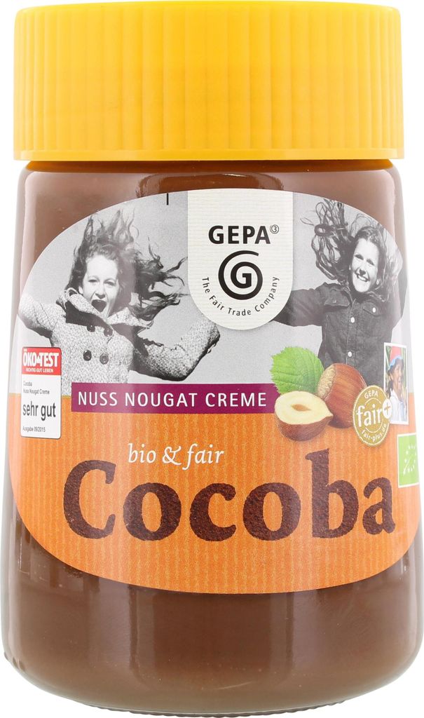 Gepa  Cocoba Nuss-Nougat-Creme (400 g) Produktbild 