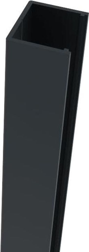 Fiberdeck Wand-/Eckprofil 1900mm RAL9005