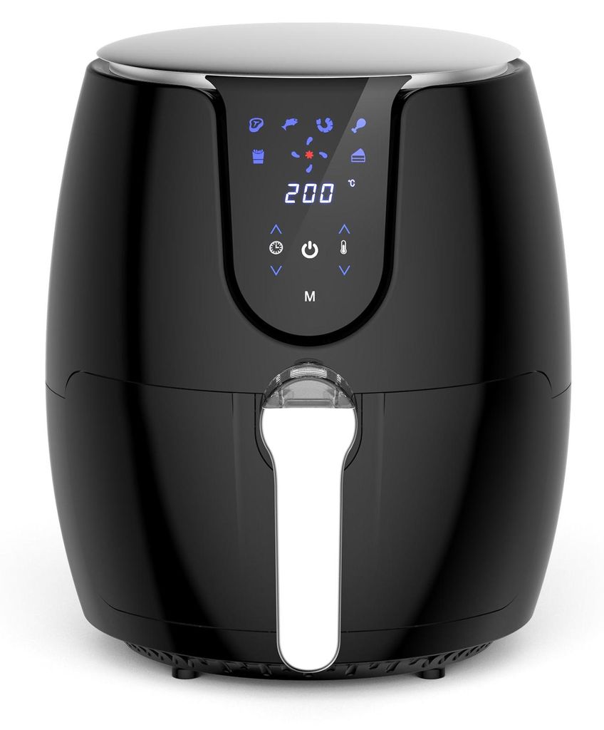 Air fryer 6L – 2500W, 6 modes préprogrammés, 80‑200°C, Image du produit 