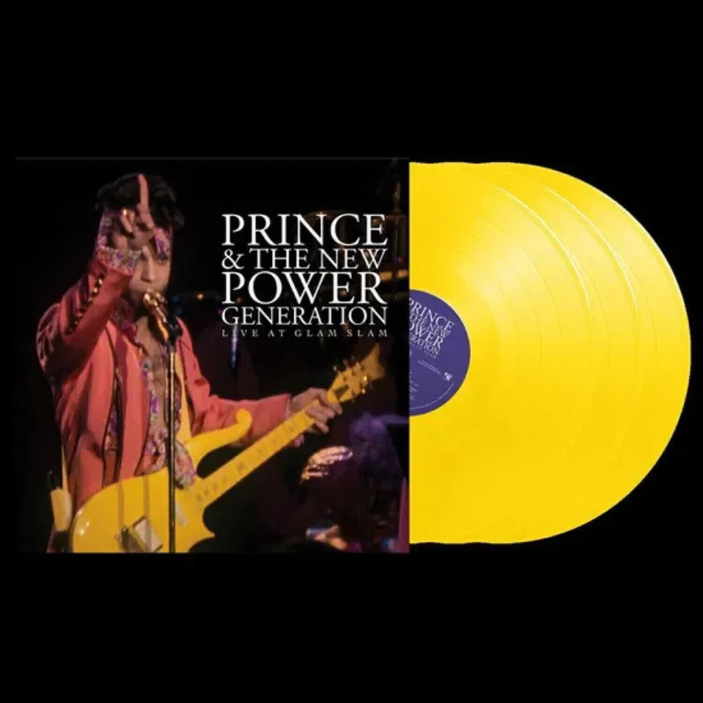 Prince Live At Glam Slam Deluxe Triple LP Vinyle Jaune Exclusif RSD