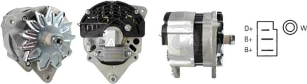 CASCO CAL21140GS Lichtmaschine Generator LiMa 70A 12V für LAND ROVER Defender SUV (L316) für MG Metro Schrägheck für ROVER MINI für AUSTIN