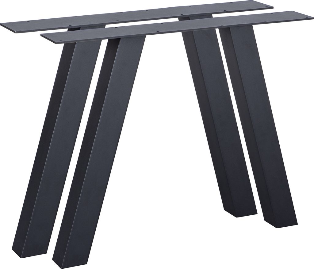 WOOOD Tablo Outdoor A-Tischbein Metall - 1 Stück - Für Außen - 72x79x10 cm