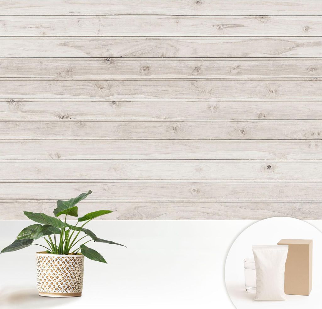 Fototapete - 152x104 cm - Tapete - Wandtapete - Wandbilder - Dekofolie - Tapete Folie - Wand - Dekoration - Wohnzimmer - Naturholz