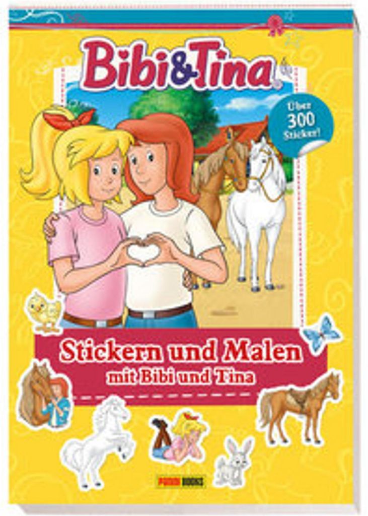 Bibi & Tina - Stickern und Malen Produktbild 