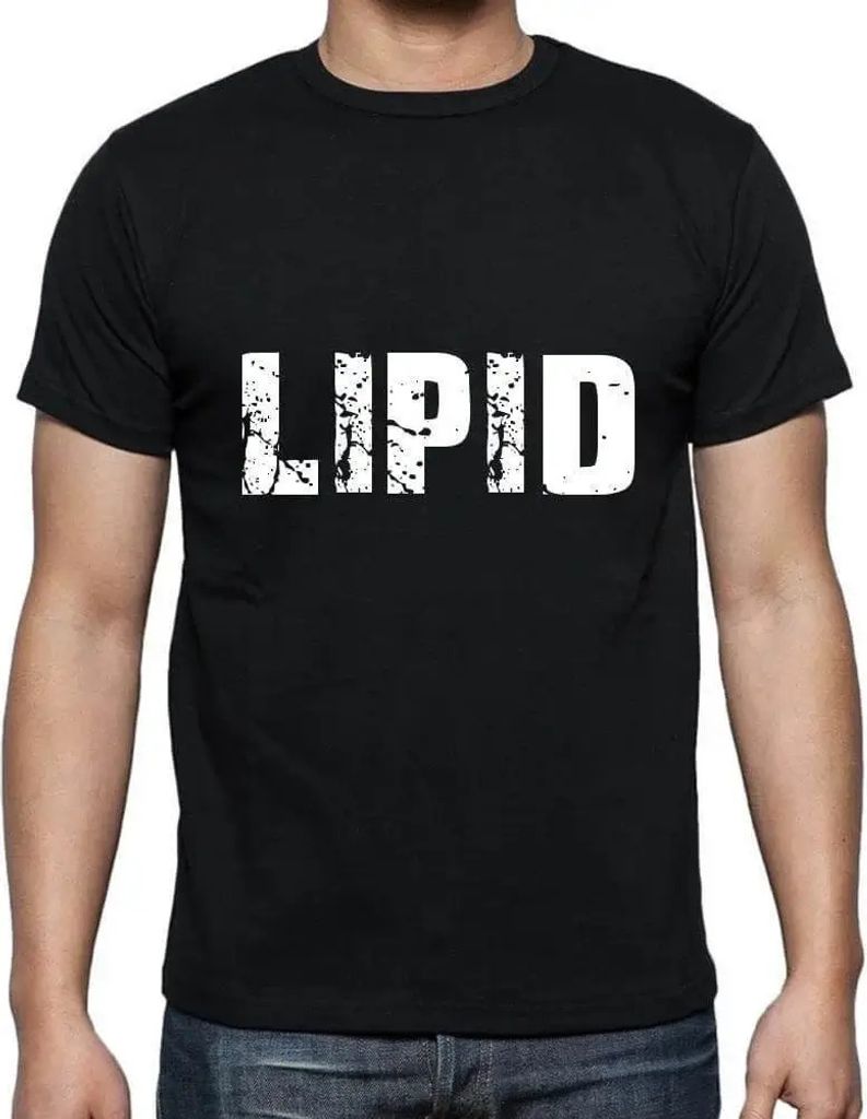 Herren Grafik T-Shirt Lipid Öko-Verantwortlich Vintage Jahrgang Kurzarm Lustige Druck Geburtstag Geschenk Mann