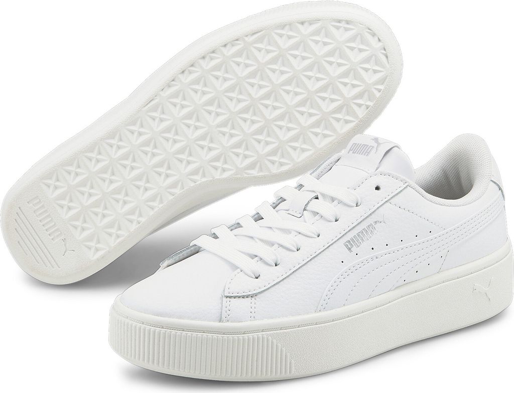Puma Vikky Stacked L White-White Größe EU 40