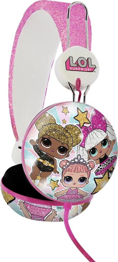 Casque filaire OTL Technologies L.O.L. Surprise Glitter Glam pour Android