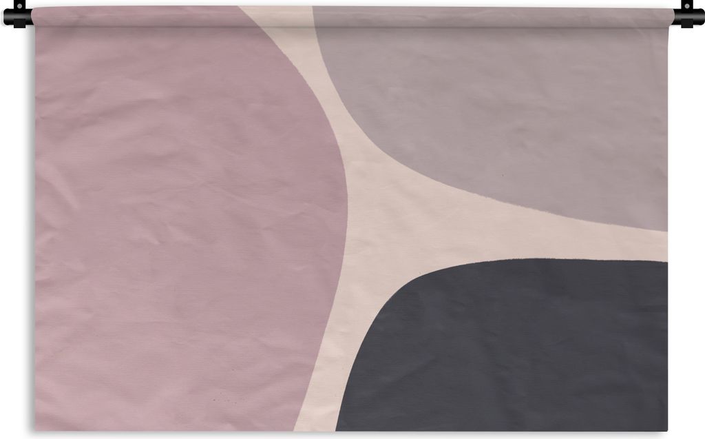 MuchoWow Wandteppich Wandbehang Pastell - Gestaltung - Minimalismus 150x100 cm Tapisserie Dekoration Wandtuch - Waschbar - Tapisserien - Wand-Decke