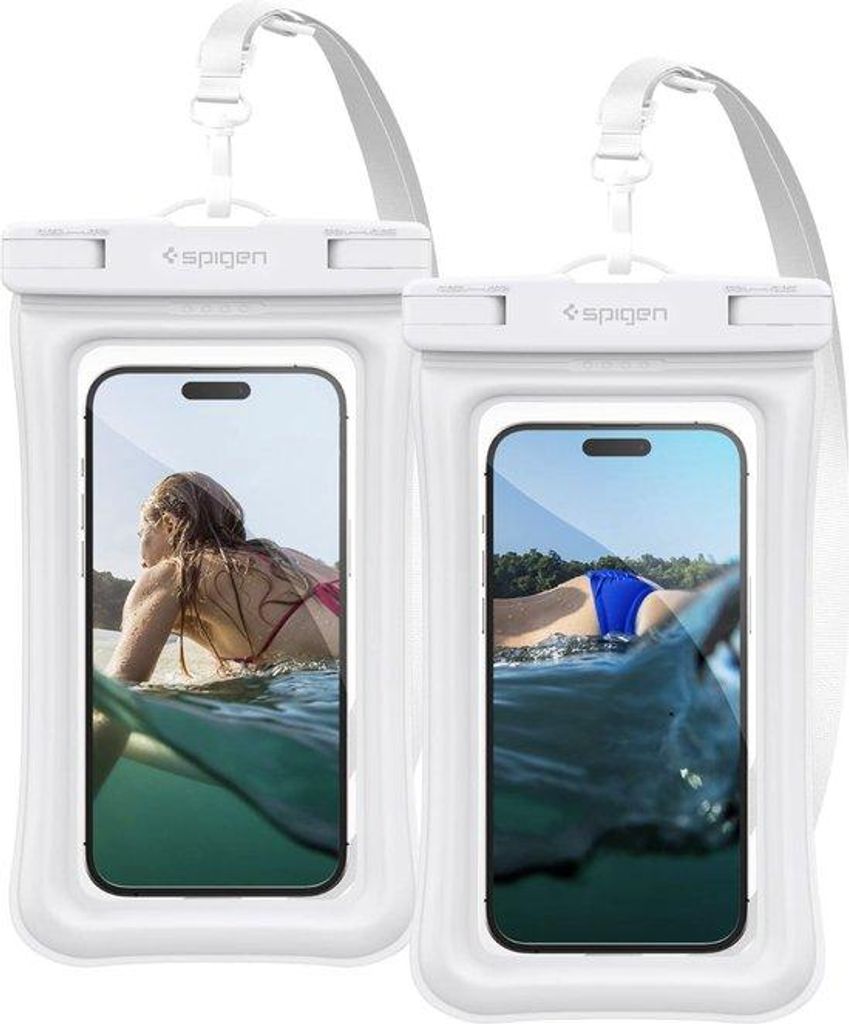Wasserdicht Telefonschutz, tragbar, IPX8, Wasserdicht, Unterwasserschutz, kompatibel mit Smartphones, weiß