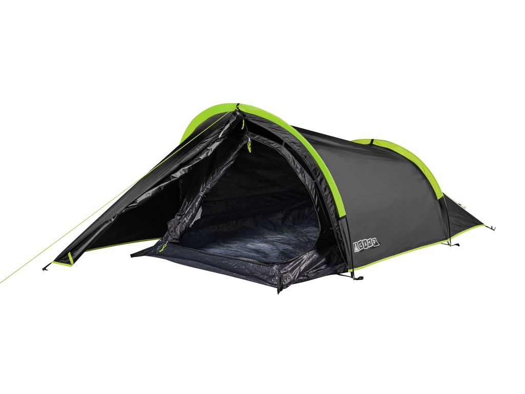 Trekkingzelt – Ultraleichtes 2 Personen Zelt - 305x135x95cm – Tunnelzelt mit Vorzelt – Wasserdicht 3000 mm - für Trekking, Outdoor & Festivals