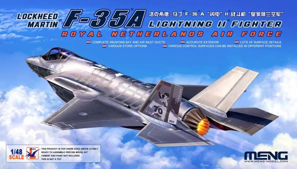 Réplique F-35A 1:48 Fidèle - Finissez votre Collection de Jets Modernes